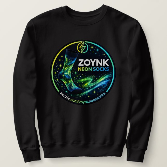 Moletom Meias Neon Zoynk (Frente do Design)