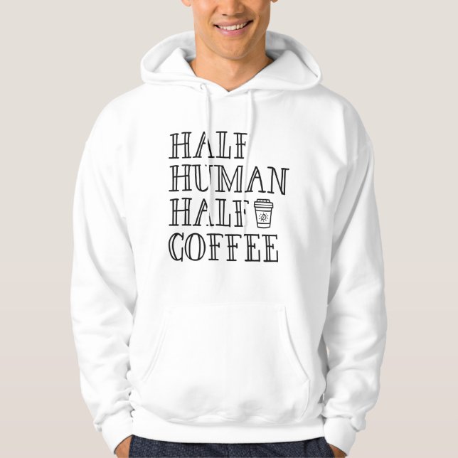 Moletom Meio Café Humano (Frente)