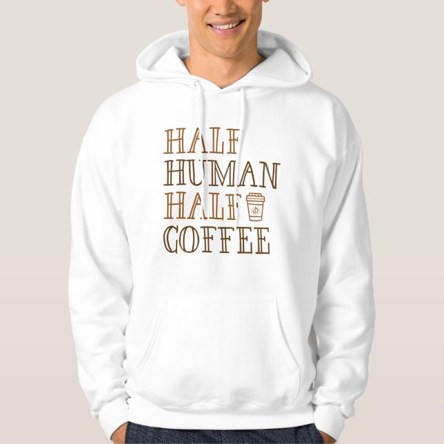Moletom Meio Café Humano (Frente)