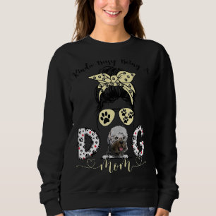 Moletom Meio Ocupado Sendo Um Melhor Cão Mãe Dandie Dinmon