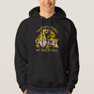 Moletom Mel Bee Gnomo Para Mulheres Desejos De Girassol Pa