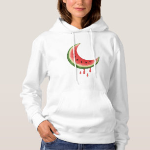 Moletom Melancia Crescente - Ilustração da Fruta da fatia 