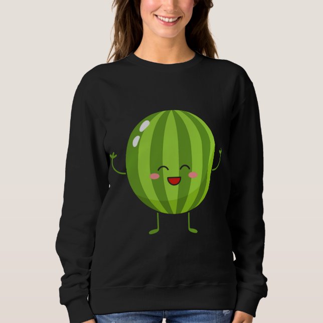 Moletom Melancia - Presente De Fruta Para Watermelon (Frente)