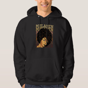 Moletom Melanin African Woman Afro Queen Black Orgulho Ant