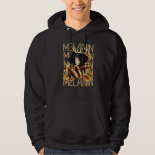 Moletom Melanin Afro Natural Hair Queen Cute Black Girl Mã