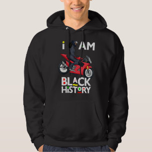 Moletom Melanin Bike Rider Black Queen Mulheres Motociclet