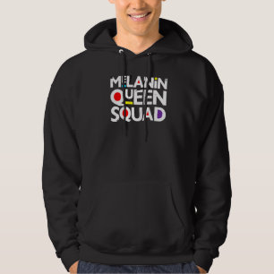 Moletom Melanin Queen Squad Black Queens Sistas Mulheres F
