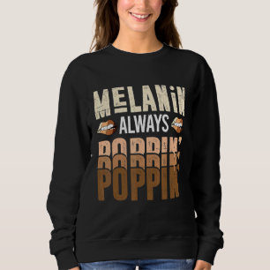 Moletom Melanin Sempre Ppin Com Bons Lábios Para Blac