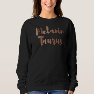 Moletom Melanin Taurus Queen Zodiac Pele Tom Africano Negr