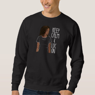 Moletom Melanina Negra Engraçada Cute Afro Loc Girl