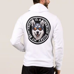 Moletom Melhor Amigo Siberian Husky