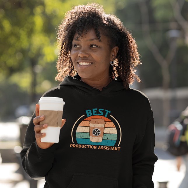 Moletom Melhor Assistente de Produção - Retroativo (Criador carregado)