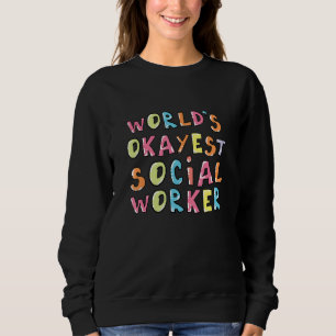 Moletom Melhor Assistente Social do Mundo Ideia para Coleg