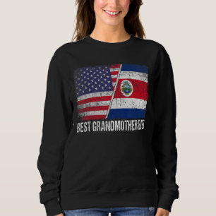 Moletom Melhor Avó Alguma Vez Americana Bandeira Da Costa