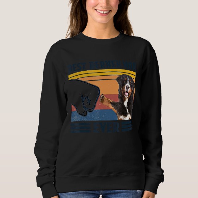Moletom Melhor Cachorro Bernês Mãe Cachorro Mãe Mãe Mãe (Frente)