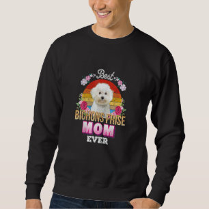 Moletom Melhor Cachorro Mãe Alguma Vez Bichons Frise Retr