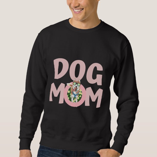 Moletom Melhor Cachorro Mãe Alguma Vez Siberian Husky (Frente)