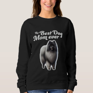 Moletom Melhor Cachorro Mãe De Sempre - Keeshond