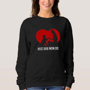 Moletom Melhor Cachorro Mamãe Cachorro Mãe Para Mulheres C
