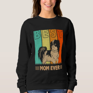 Moletom Melhor Cachorro Shih Tzu Mamãe Retro Graphic Mama
