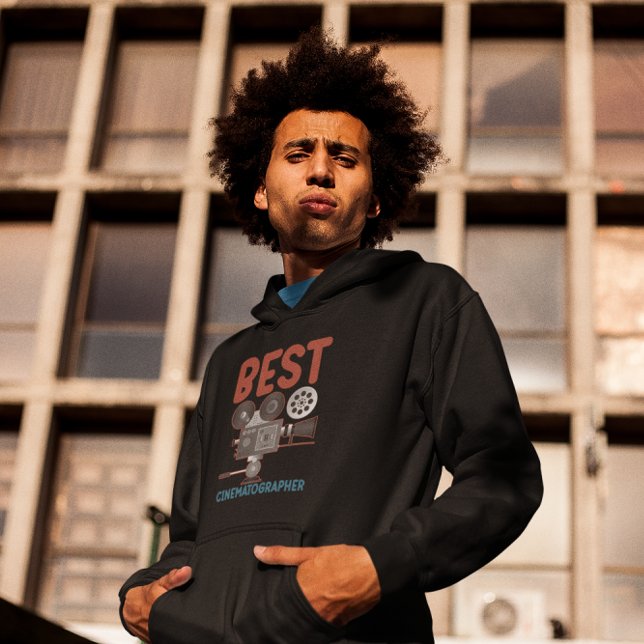 Moletom Melhor Cinematógrafo - Diretor De Fotografia (Criador carregado)