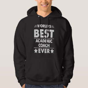 Moletom Melhor Coach Acadêmico do Mundo de Todos os Tempos