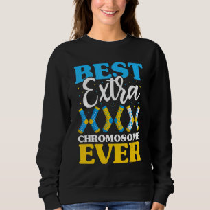 Moletom Melhor Cromossoma Extra Alguma Vez Abaixo Síndrome
