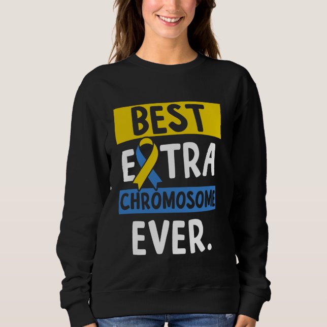Moletom Melhor Cromossoma Extra Ever 1 (Frente)