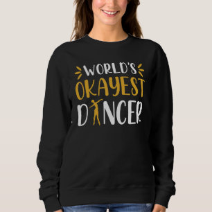 Moletom Melhor Dançarino do Mundo Dança de Ballet Dançar