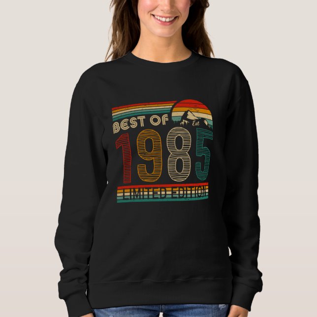 Moletom Melhor De 1985 Edição Limitada Clássico 1985 Vinta (Frente)