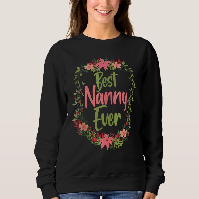 Moletom Melhor Dia de as mães da Nanny (Frente)