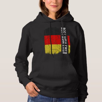 Moletom Melhor Dia de as mães de Bandeira da Alemanha Nunc