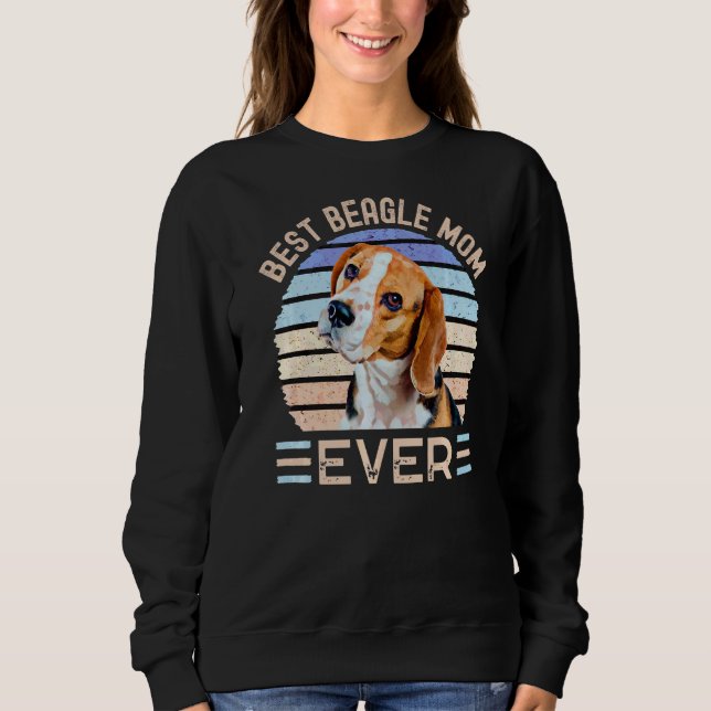 Moletom Melhor Dia de as mães De Cachorro Da Mãe (Frente)