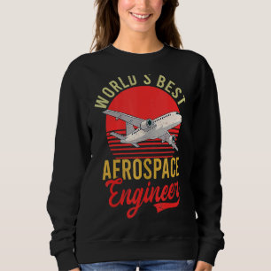 Moletom Melhor Engenheiro aeroespacial de Engenheiro Aeros