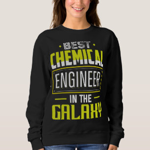 Moletom Melhor Engenheiro Químico Na Engenharia De Galáxia