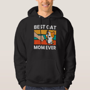 Moletom Melhor Gato Mãe De Mama Calico Cat