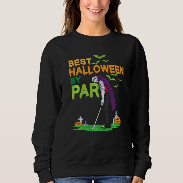 Moletom Melhor Halloween Por Par Golfe Vampiro   (Frente)