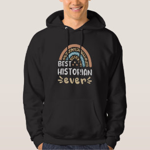 Moletom Melhor Historiador de Ever Leopard Rainbow Mãe
