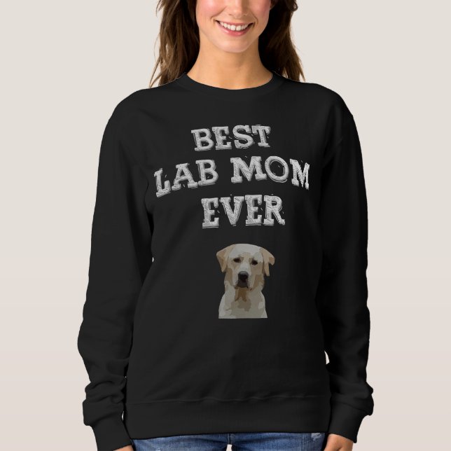 Moletom Melhor Laboratório Mamãe Já Fez Labrador Cujo Retr (Frente)