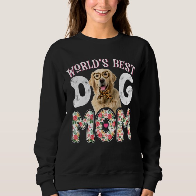 Moletom Melhor Labrador 1 Cachorro Mãe Mãe Leopardo Mãe (Frente)
