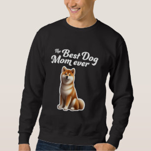 Moletom Melhor Mãe De Cachorro Nunca - Shiba Inu