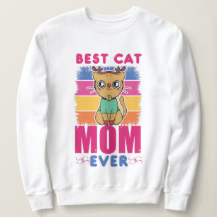 Moletom Melhor Mãe De Gato