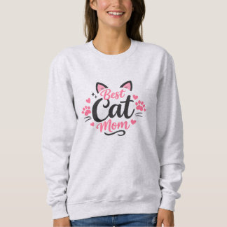 Moletom Melhor Mãe de Gato