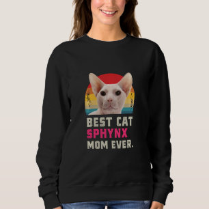 Moletom Melhor Mãe De Gato Sphynx