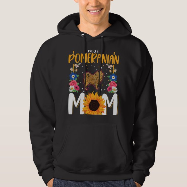 Moletom Melhor Mãe de Pomerânia de Todos os Tempos (Frente)