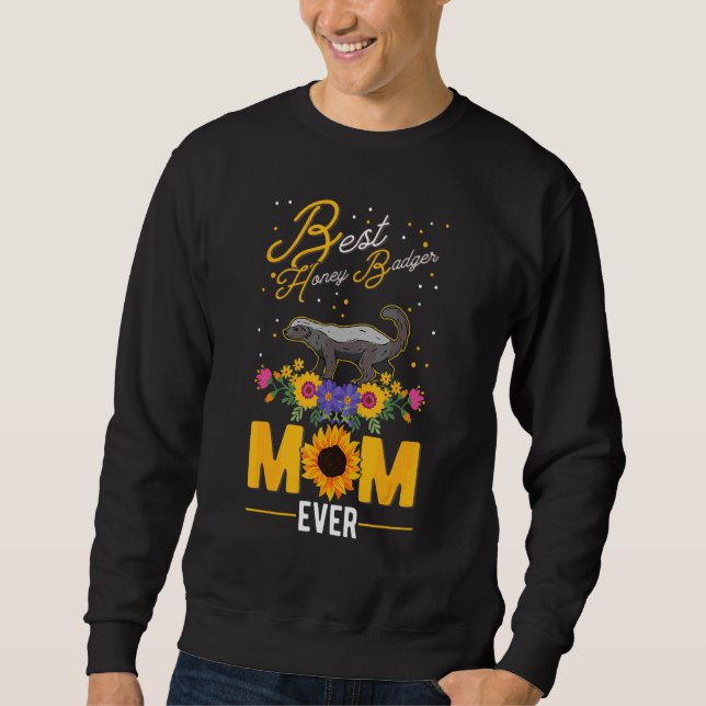 Moletom Melhor Mãe de Texugo-Mel Ever (Frente)