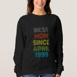 Moletom Melhor Mãe Desde Abril De 1999 Legal Presente