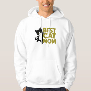 Moletom Melhor Mãe Gato Do Mundo - Gatos Animais Negra Doc