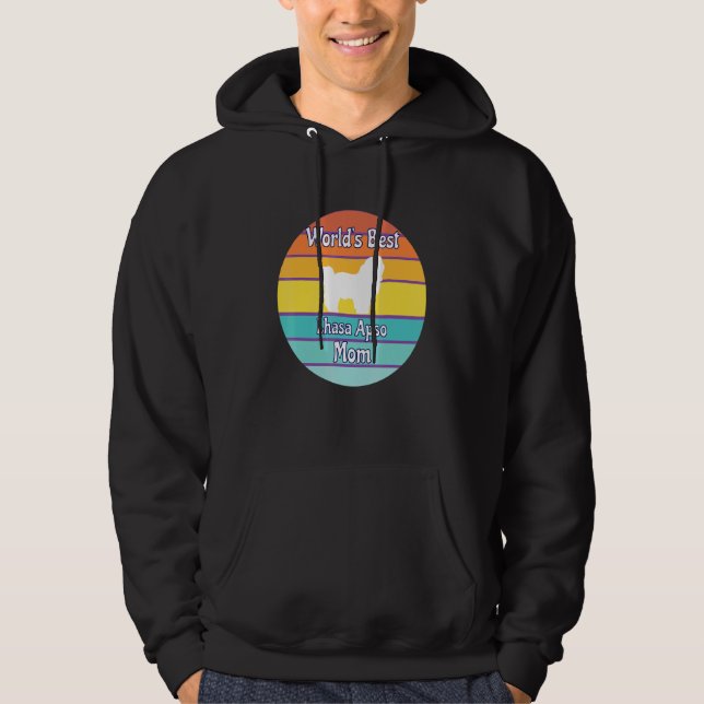 Moletom Melhor Mãe Lhasa Apso do Mundo (Frente)