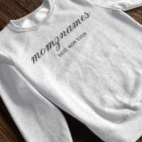 Melhor Mãe Personalizada Nome De Caligrafia